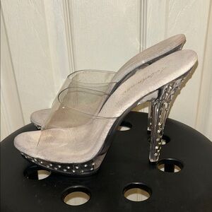 Clear Platform Slides Size 8